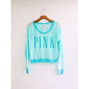 VS PINK LONG SLEEVE TOP